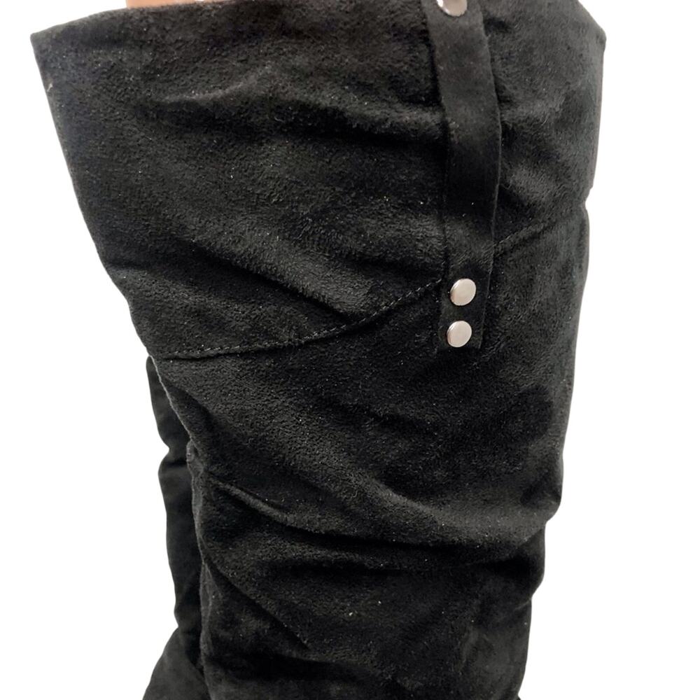 Cato Black Suede Boots 9M - Picture 14 of 16